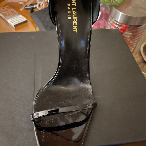 COPY - Size 42 (women’s 12) authentic Saint Laurent Opyum 110mm YSL Heel Sandals - Picture 7 of 8